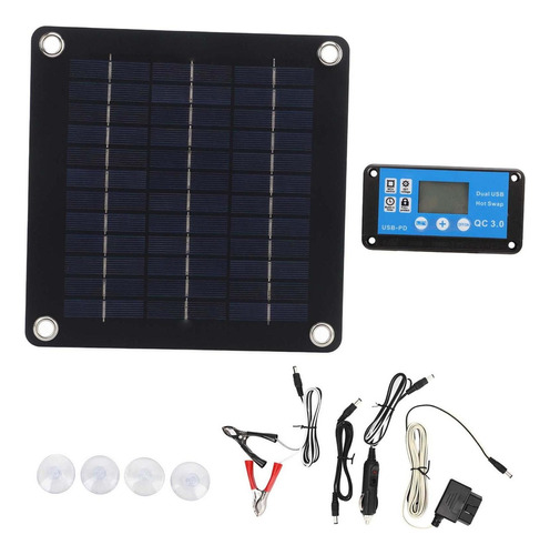 De Panel Solar 10w 12v Central Eléctrica Portátil Para