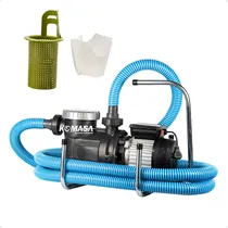 Comprar Limpiafondo manual Komasa Equipo Filtrante 1 HP negro\u002Fazul 220V