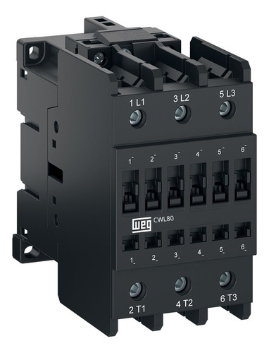 Contator Tripolar Cwl80-00-30 80a 220v 50/60hz Weg