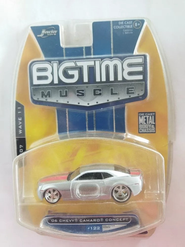 Jada Toys Big Time Muscle 06 Chevy Camaro Concept 1/64 2007