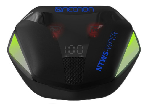 Audífonos In-ear Gaming Nencnon Ntws-viper Ncabvi01rg /v Color Negro