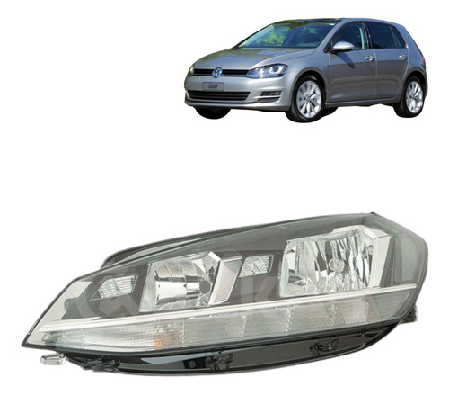 Optico Con Led Lh Volkswagen Golf 2015/ Taiwan Depo