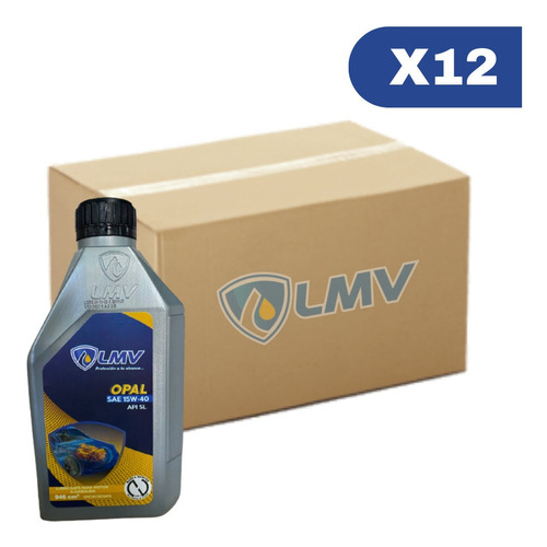 Aceite 15w40 Mineral Lmv Caja 12 Und