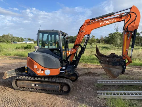 Mini Excavadora 5t, Modelo 2012 Con 3 Baldes Linea Humedad