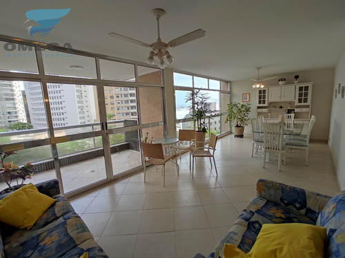 Imagem 1 de 30 de Guarujá Pitangueiras - Frente Ao Mar - 145 Metros Úteis - Lazer Total !!! - Ap0038 - 34707662