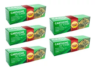 5 Pza Toner Tigre 128 Compatible Con Canon D530