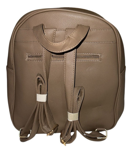 Mochila Urbana Irun Para Mujer Estilo Comodidad Marrón Claro