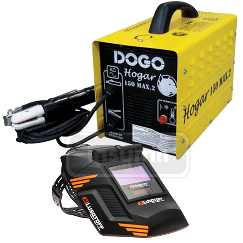 Soldadora Dogo Hogar 150 Amp + Máscara Fotosensible St1x