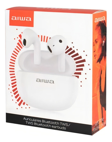 Audifonos Bluetooth True Wireless Stereo 3w Blanco Aiwa