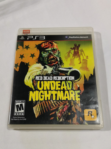 Red Dead Redemtion Undead Nightmare Ps3 / Playstation 3 