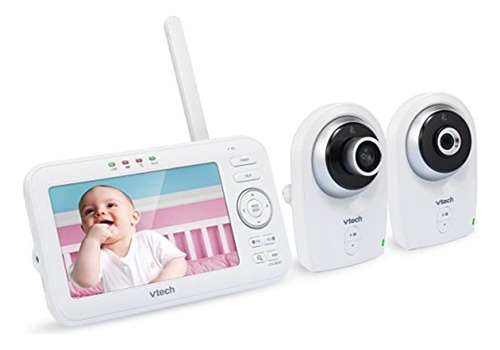 Vtech Vm351 5 Monitor De Bebé De Vídeo Digital Con Lente Gra