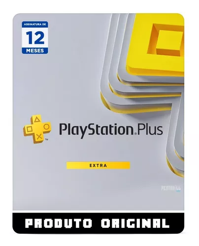 Cartão Playstation Plus Extra 12 Meses - Envio Imediato Br