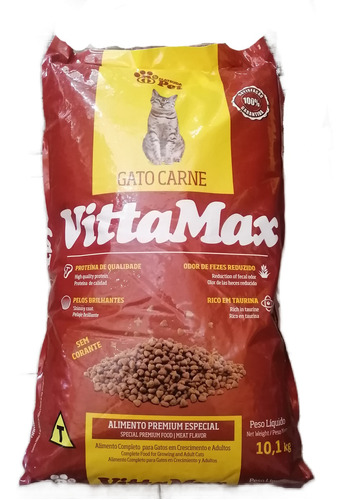 Alimento Vittamax Gato 10.1 Kg 