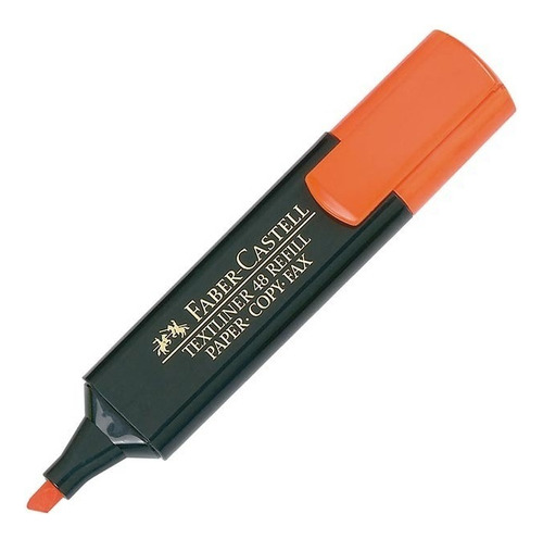 Resaltador Faber Castell Textliner 46 Naranja