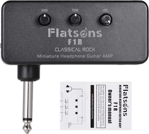 Flatsons F1r Amplificador De Auriculares Para Guitarra