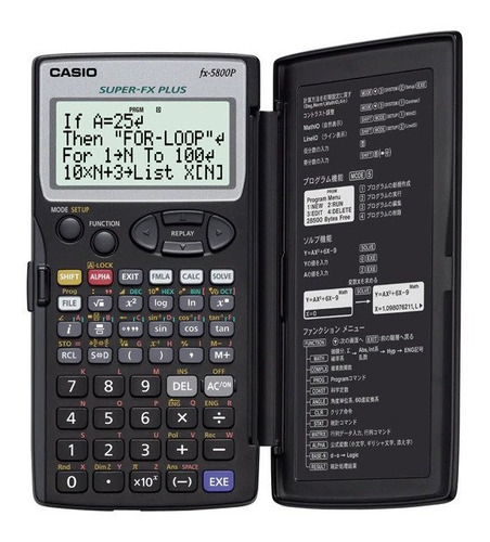 Casio Fx5800p Calculadora Cientifica Programable 664 Func