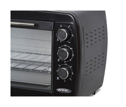 Imagen 2 de 2 de Horno de mesa eléctrico Axel AX-HCH45 45L negro 220V
