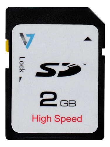 Tarjeta De Memoria Sd 2gb V7 High-speed