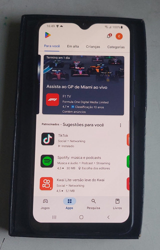 Samsung Galaxy A30s 64gb 4gb Usado Ler Descrição Abaixo Violeta-escuro (Usado)