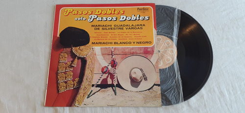 Mariachi Guadalajara Silvestre Vargas Pasos Doble Vinilo Nm+