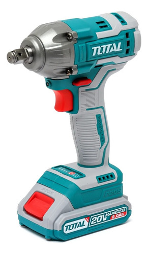 Chave Impacto 20v 1/2 Com 2 Baterias 2ah Total Combo Azul-celeste 50/60hz