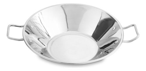 Tacho Inox 304 Polido Com Alças Para Pastel Tamanho 22 =55cm