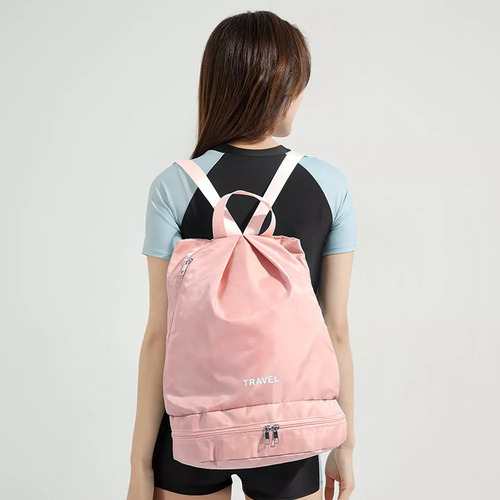 M Mochila De Natación Con Compartimento Para Zapatos -