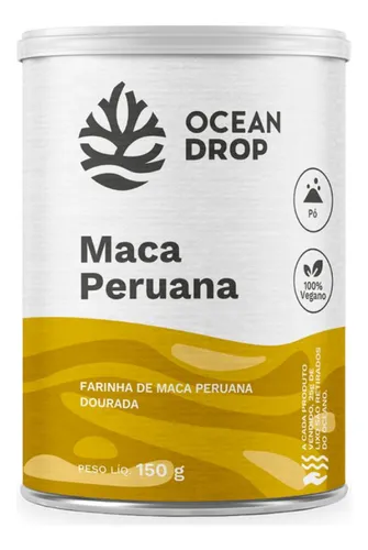 Maca Peruana (150g) Em Pó Ocean Drop Sabor Sem Sabor