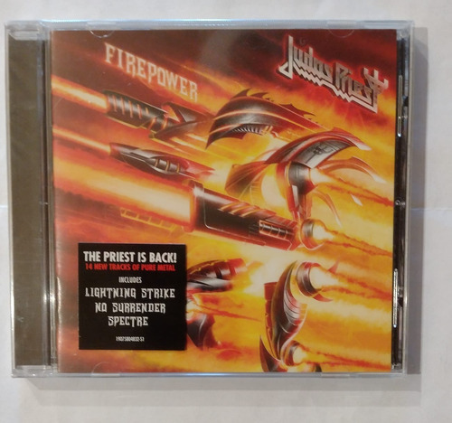 Judas Priest Firepower Cd Usa Cerrado Nuevo