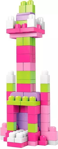 Blocos de Montar - Mega Bloks - Sacola com 80 Peças - Azul - Fisher-Price