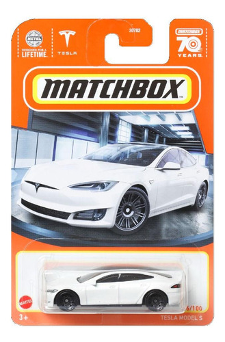 Matchbox Basics Tesla Model S - Mattel