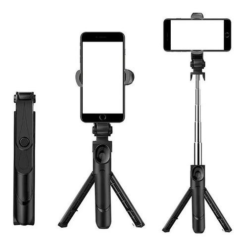 Bastón De Selfie Y Video Con Bluetooth