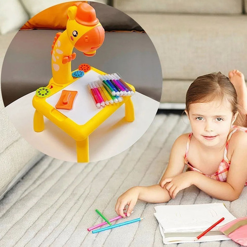 Jirafa Proyector De Dibujo Mesa De Borrable Para Niños