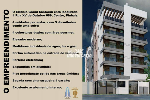 Imagem 7 de 7 de Cobertura Com 3 Dormitórios Sendo 2 Suíte À Venda, 163 M² Por R$ 699.900 - Centro - Pinhais/pr - Co0033