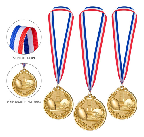 Abaokai 12 Medallas De Oro Para Juegos De Fútbol Deportivos