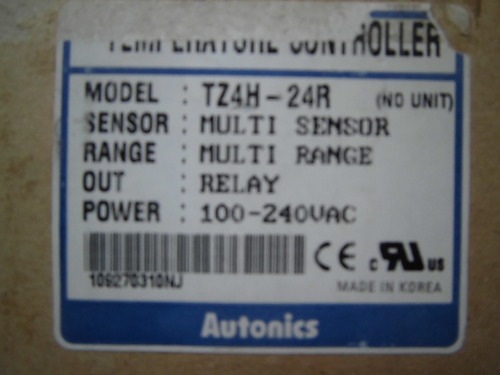 Imagen 3 de 5 de Pirometro Controlador De Temperatura Autonics Tz4h-24r