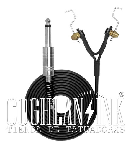 Tattoo Clipcord Pro 2,4mtrs Soft Silicone Tensión Fuerte!