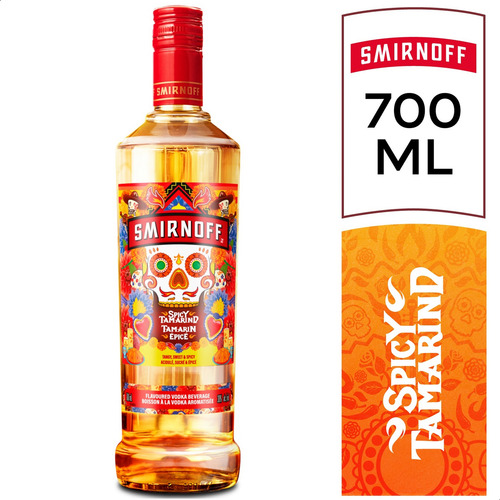 Vodka Smirnoff Spicy Tamarind - Botella