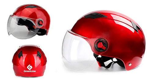 Casco Para Bicicleta Modelo Byb2 Rojo