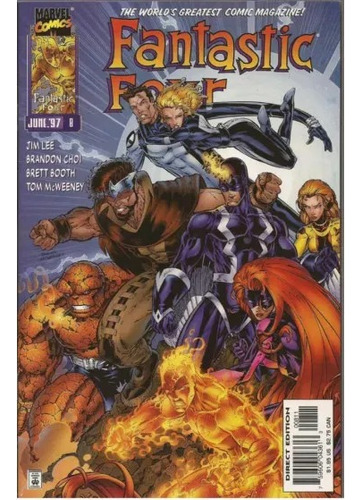 Revista Comic Fantastic Four 8