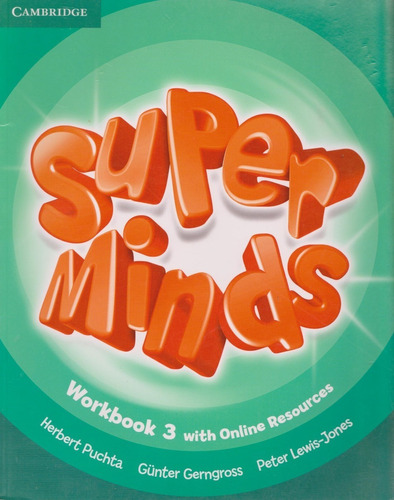 Super Minds Workbook 3 With Online Resources 2014 Cambridge