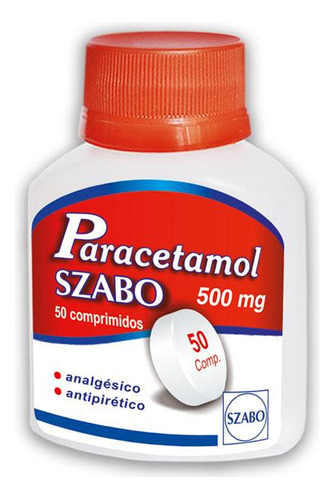 Paracetamol Szabo 50 Comprimidos