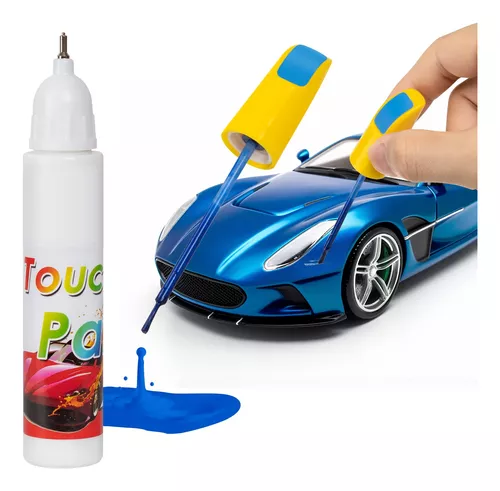 Lápiz de pintura de retoque para automóviles, 2 en 1, reparación fácil y  rápida de arañazos de pintura para varios puntos de coche/arañazos lineales