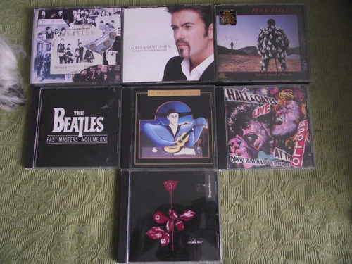 Cds Beatles-floyd-depeche-crimson-hall & Oates-george Michae