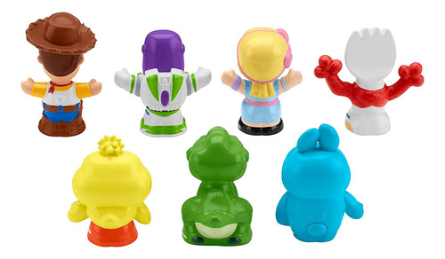 Toy Story Fisher-price Little People - Paquete De 4 Figuras
