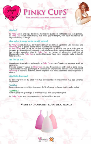 Copa Menstrual Reutilizable Y Ecológica. La Mas Vendida!