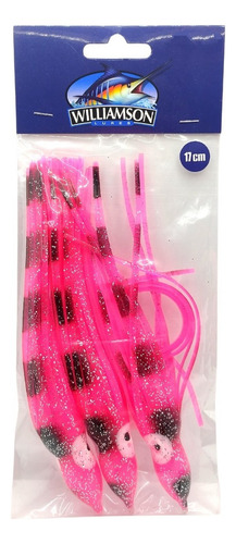 Señuelo Marca Williamson Pulpo Para Armar Lures De 17cm Color 1704