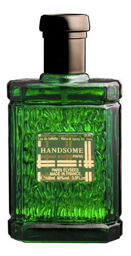 Kit Com 4 Handsome Verde Paris Elysees Masc. 100 Ml Original