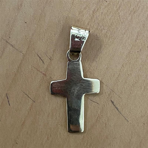 Imagen 4 de 4 de Crucifijo De 14k Amarillo 1.2 Gramos