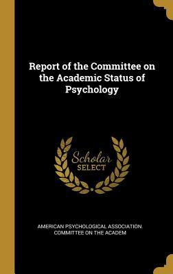 Libro Report Of The Committee On The Academic Status Of P...